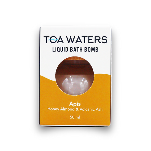 Apis Liquid Bath Bomb - Honey Almond and Volcanic Ash