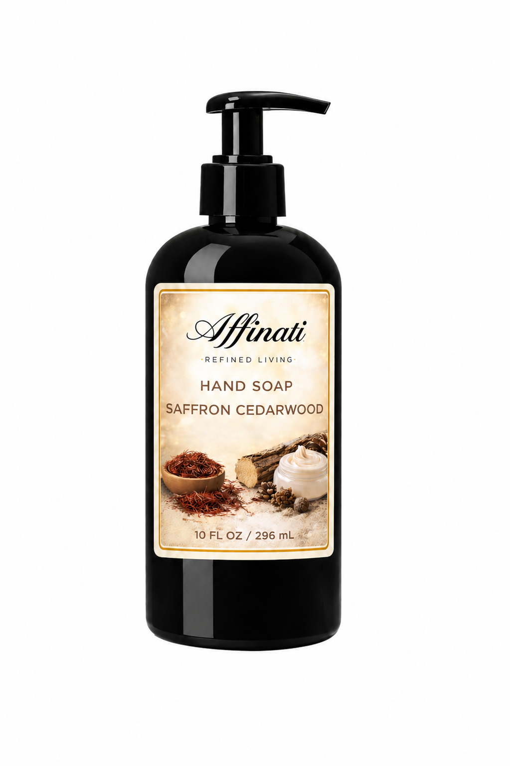Saffron Cedarwood Hand Soap