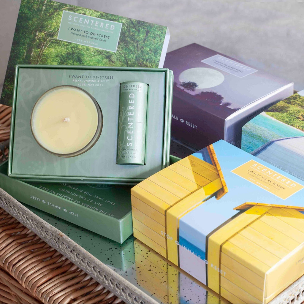 Aromatherapy Balm and Candle Set