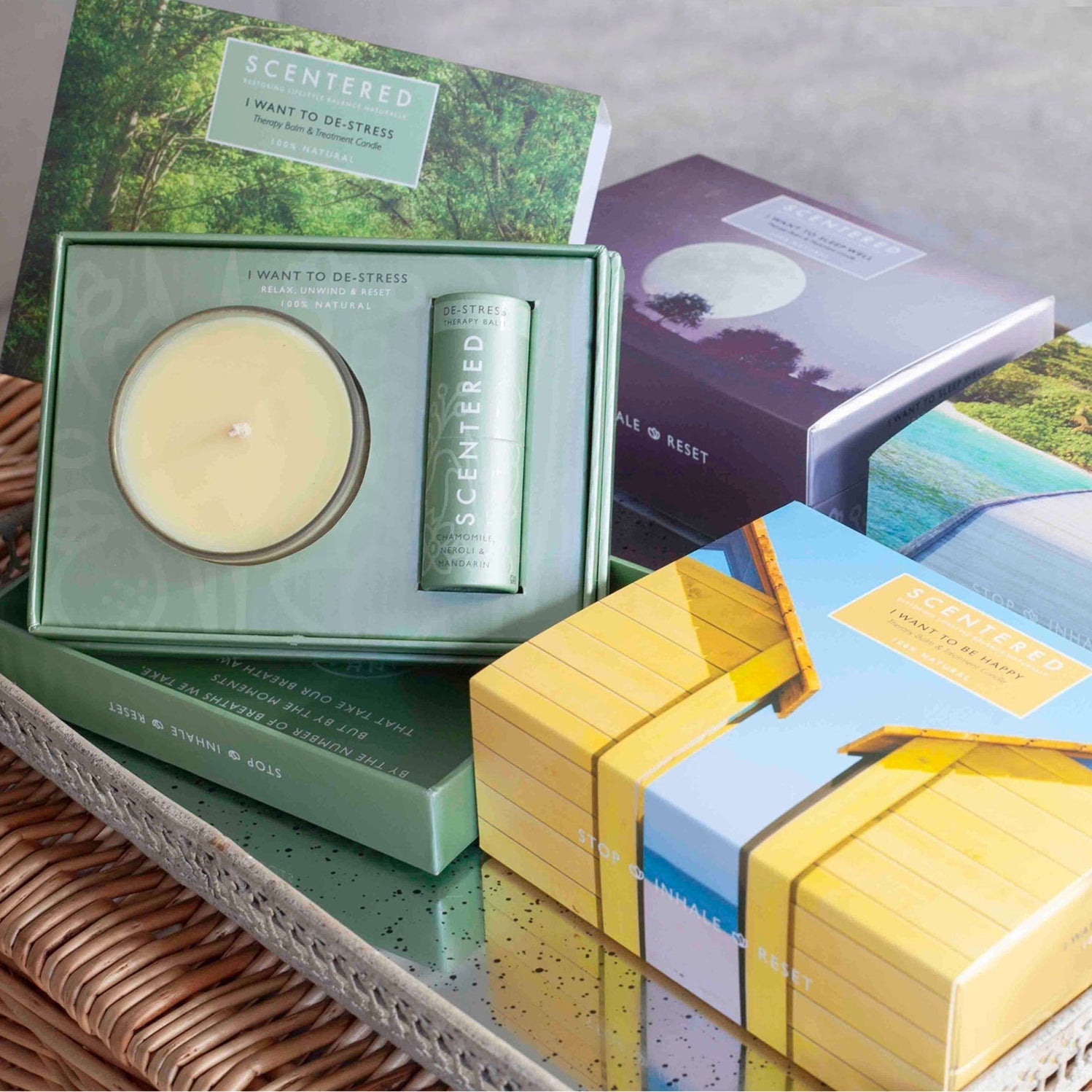 Aromatherapy Balm and Candle Set