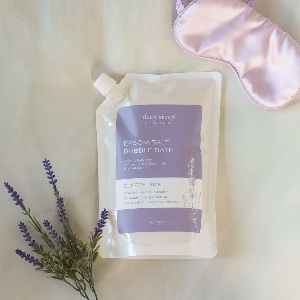 Sleepy Time Epsom Salt Bubble Bath