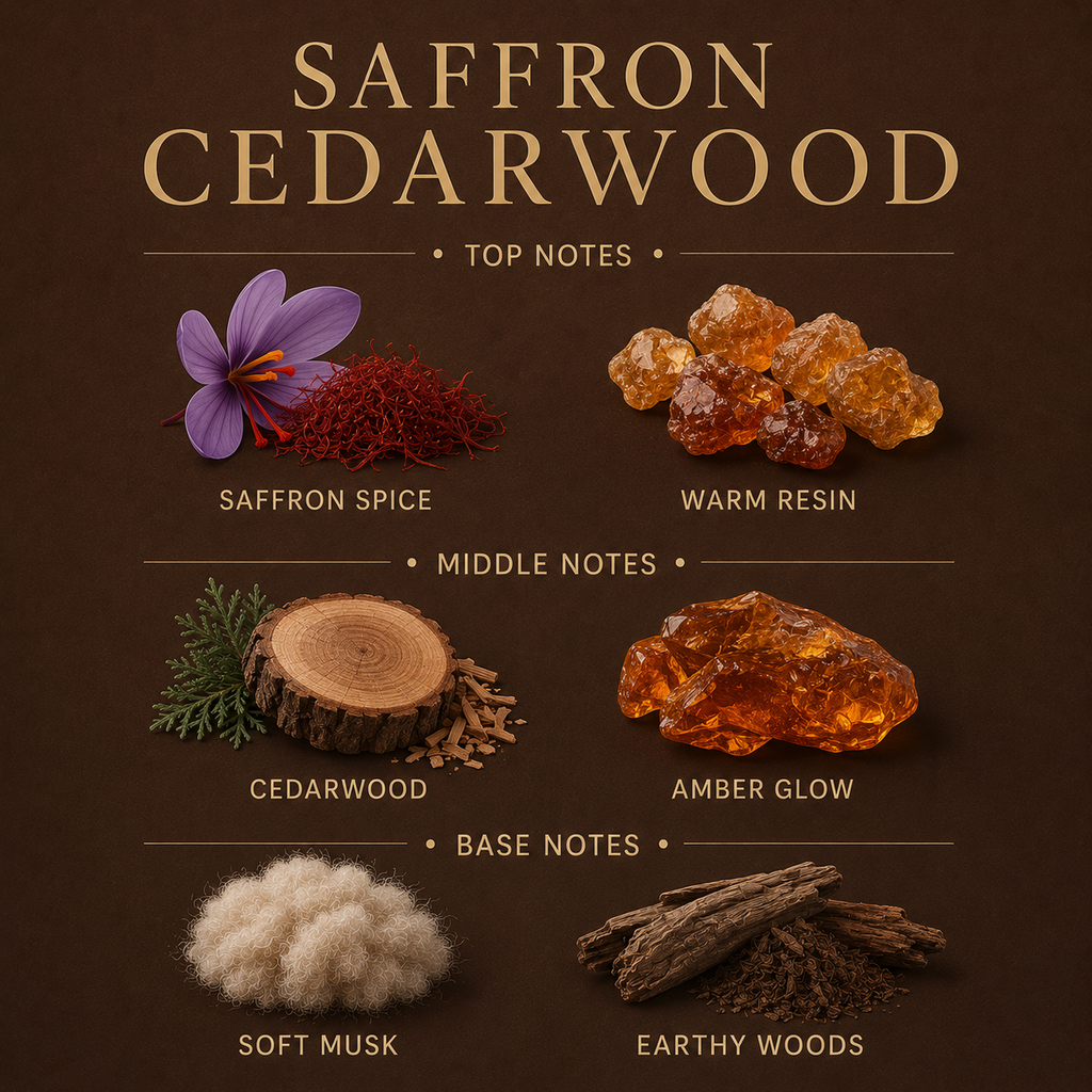 Saffron Cedarwood Hand Soap